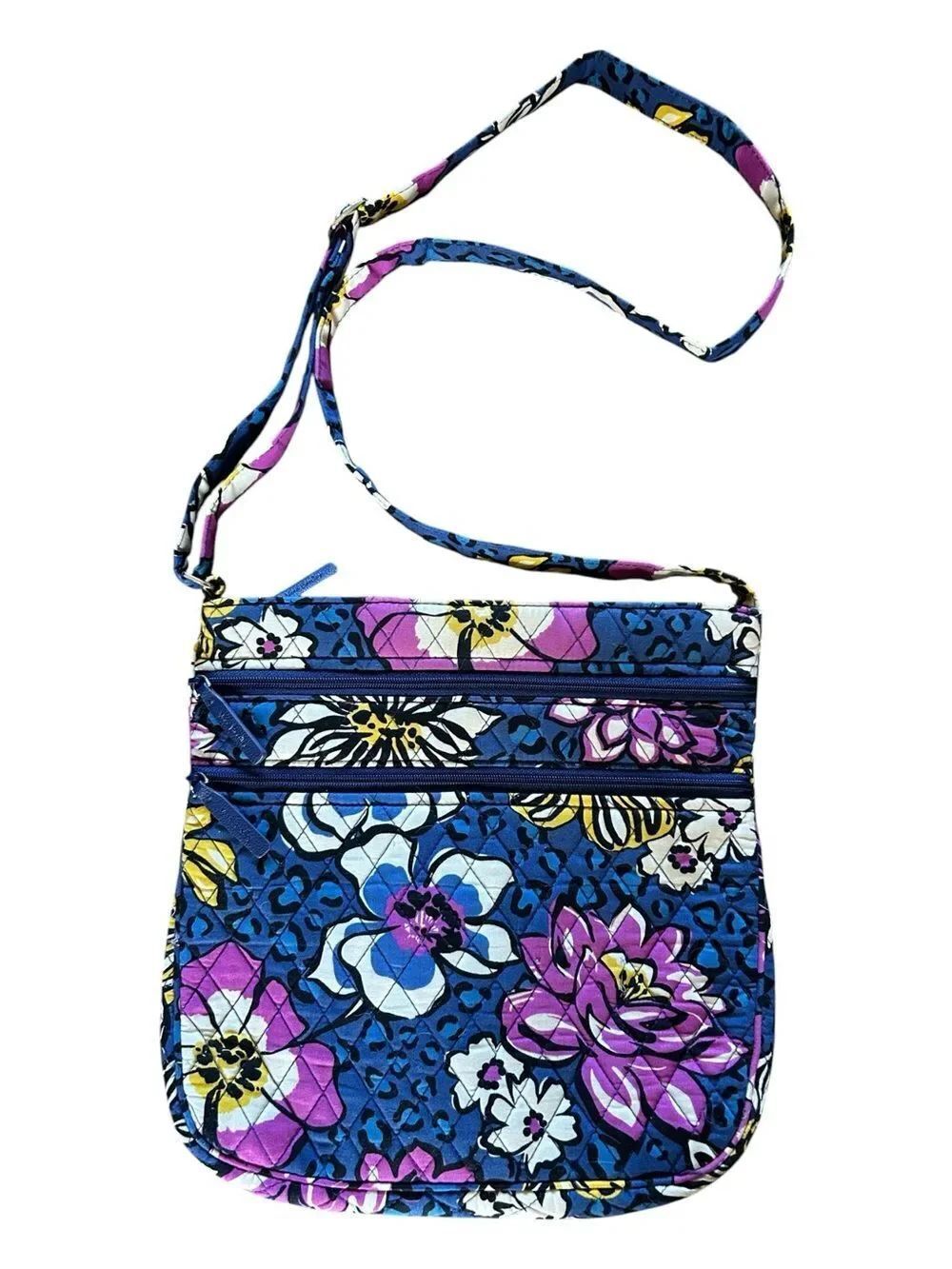 Like New Vera Bradley African Violet Hipster Bag